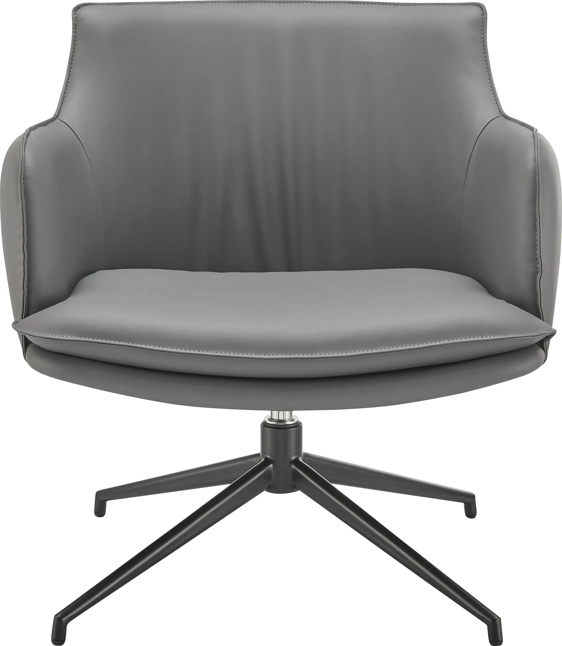 Dipaolo Gray Swivel Accent Chair - Thumbnail - Image 1