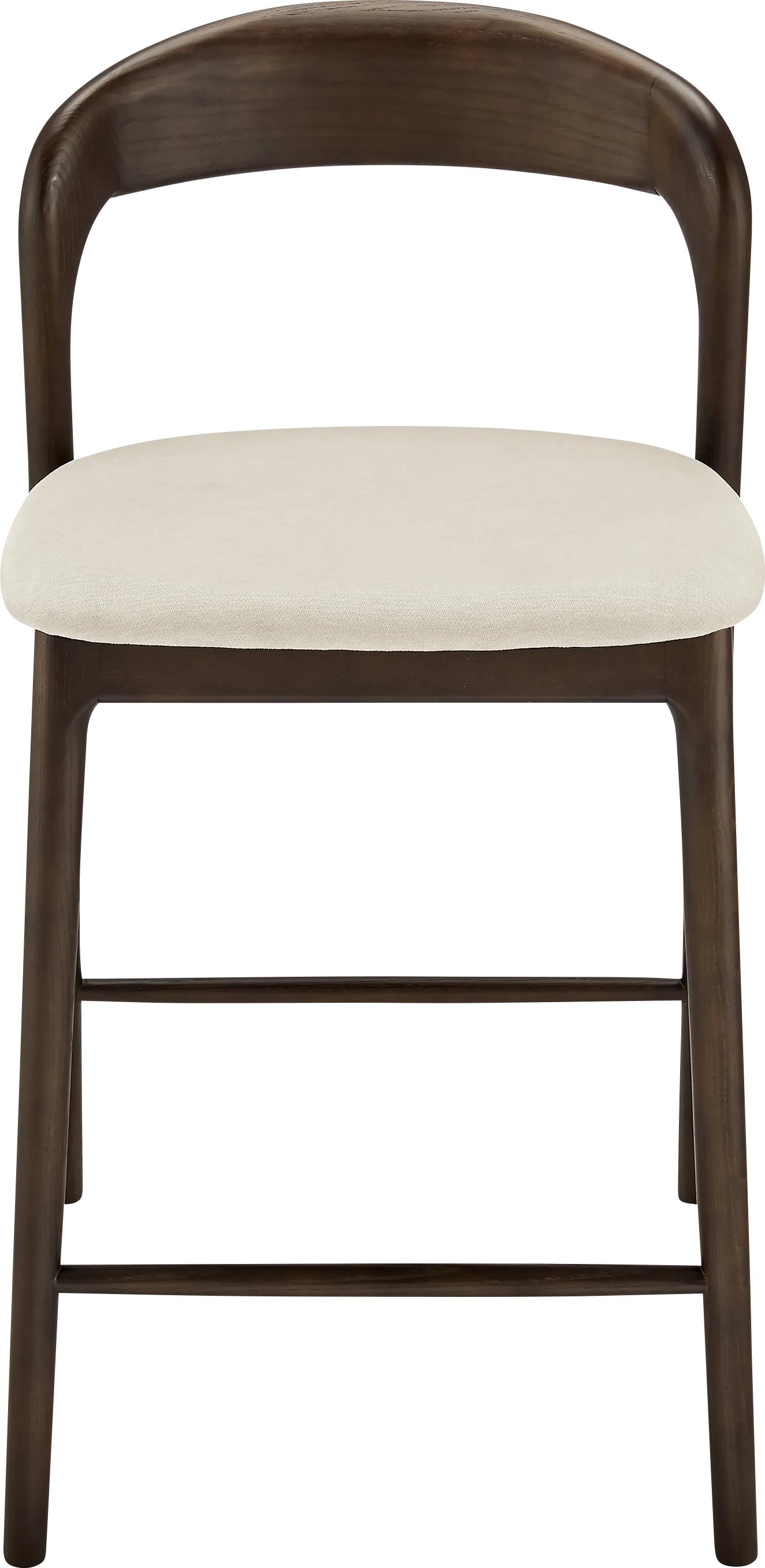 Shumway I Natural and Dark Walnut Counter Height Stool - Image 1