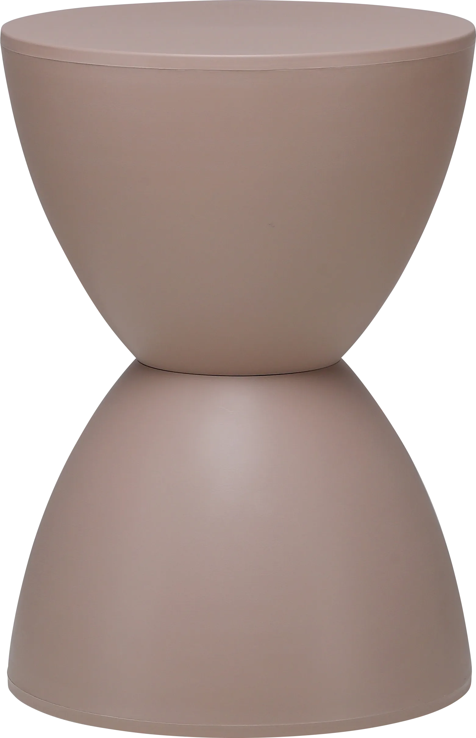 Outdoor Betawater Taupe Stool - Image 1