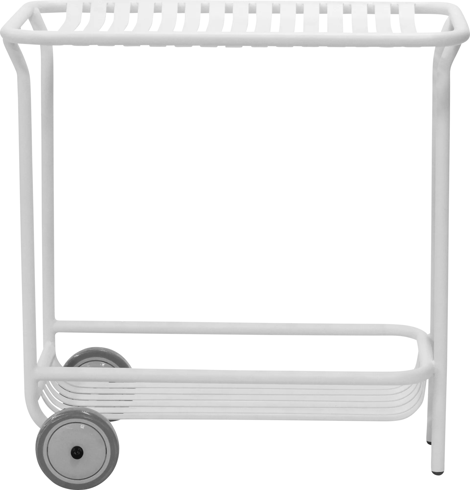Outdoor Ischia White Cart - Image 1