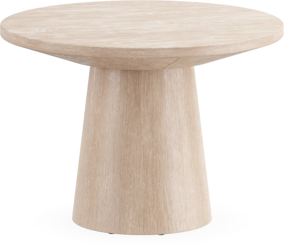 Kendall Natural 22" Round Cocktail Table