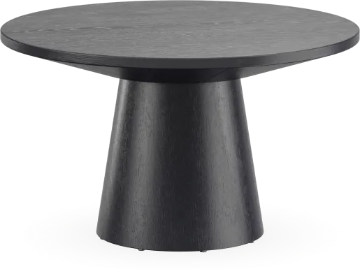 Kendall Black 29" Round Cocktail Table
