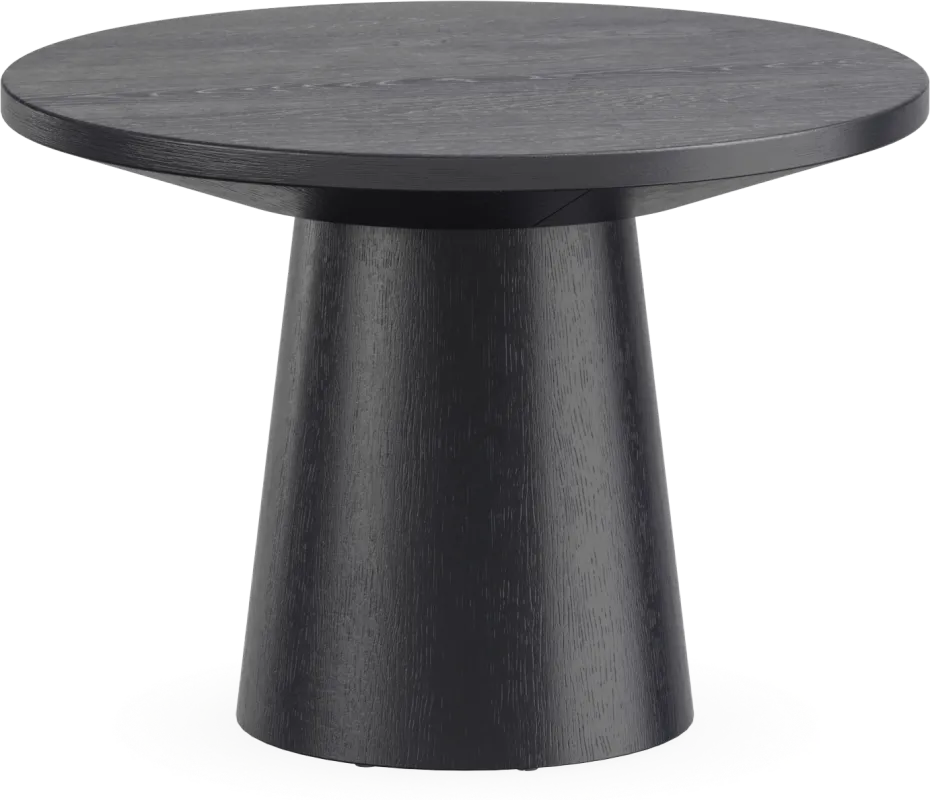 Kendall Black 22" Round Cocktail Table
