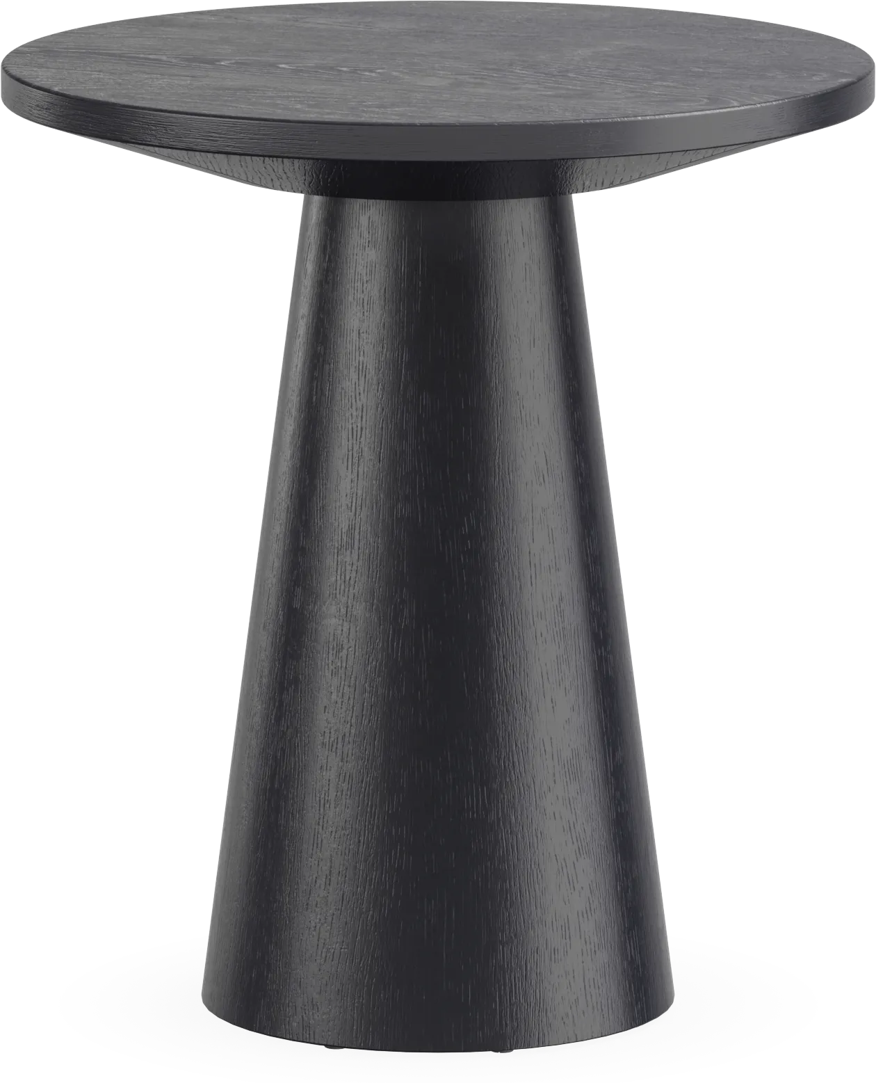 Kendall Black Round End Table - Image 1