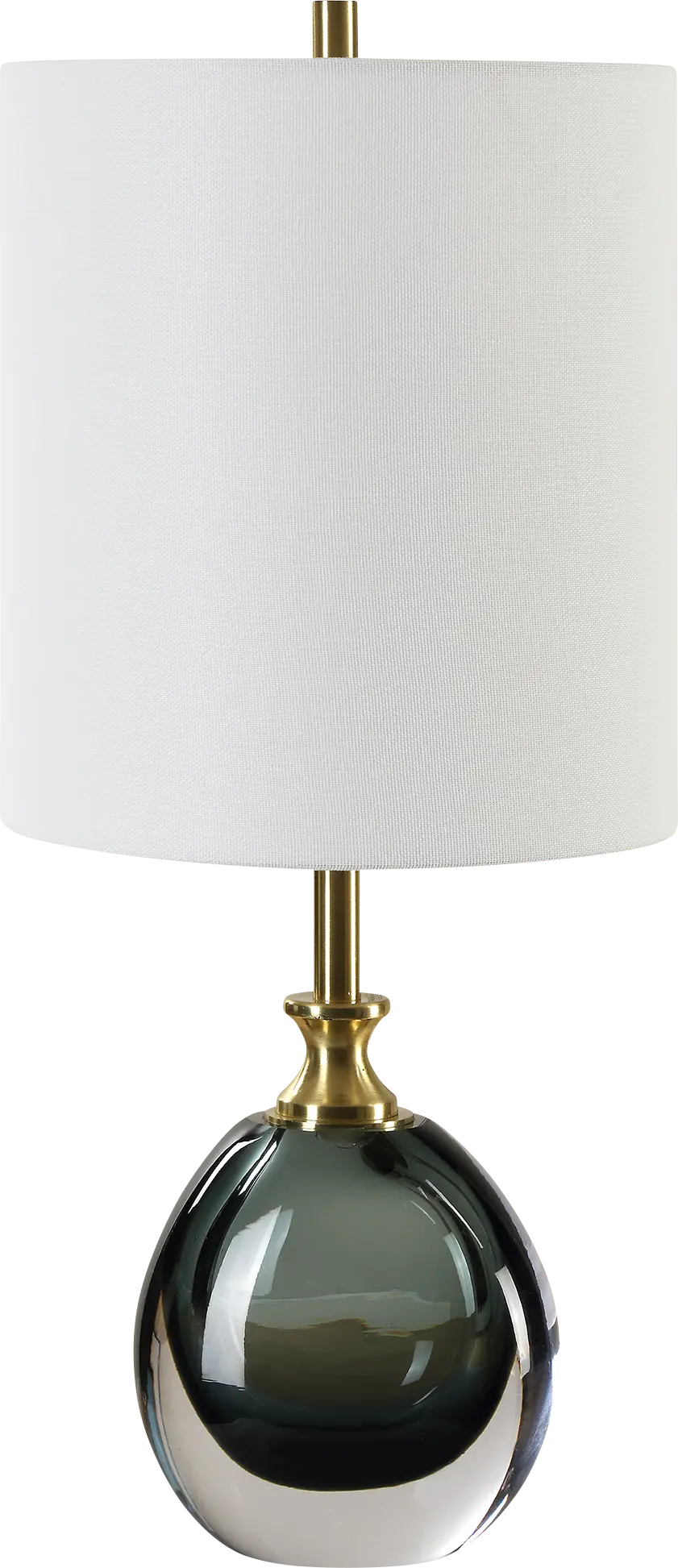 Irene Hills Teal Lamp