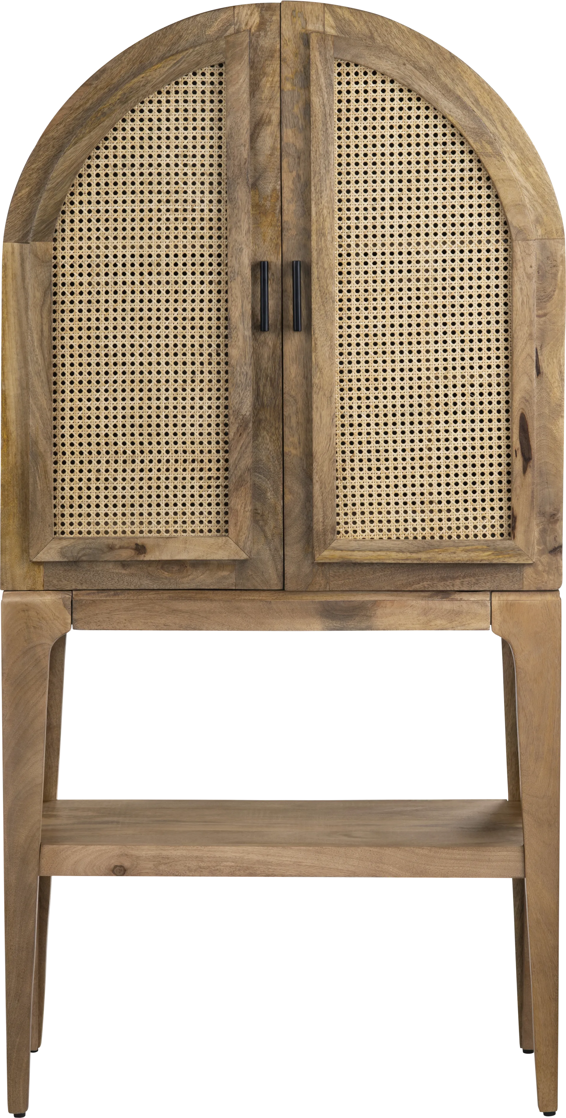 Francine Brown Bar Cabinet - Image 1