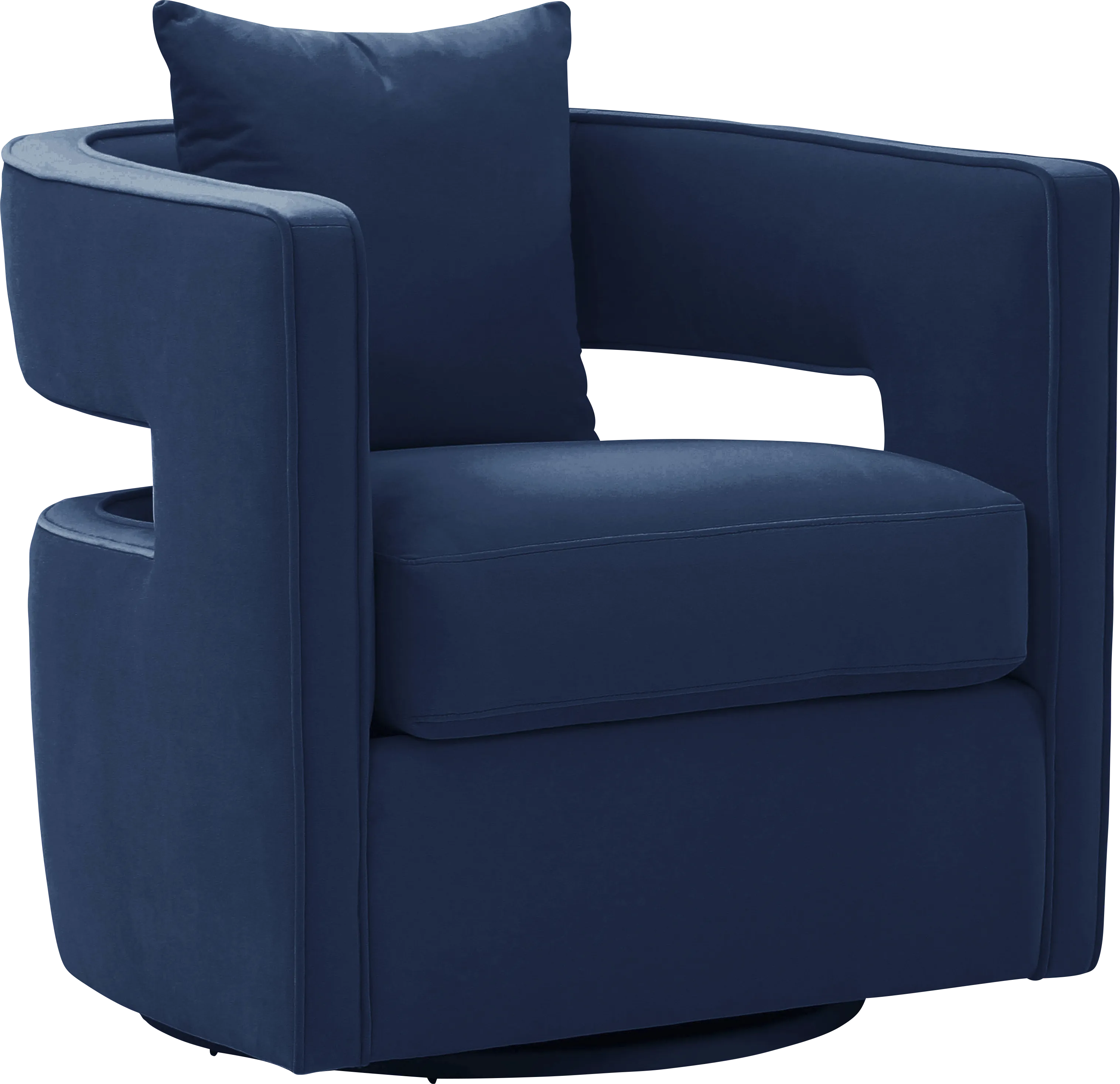 Endalyn Navy Accent Chair - Thumbnail - Image 1