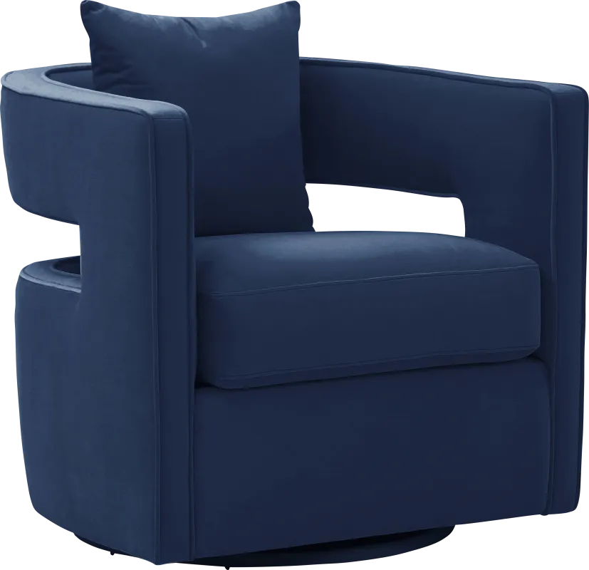 Endalyn Navy Accent Chair