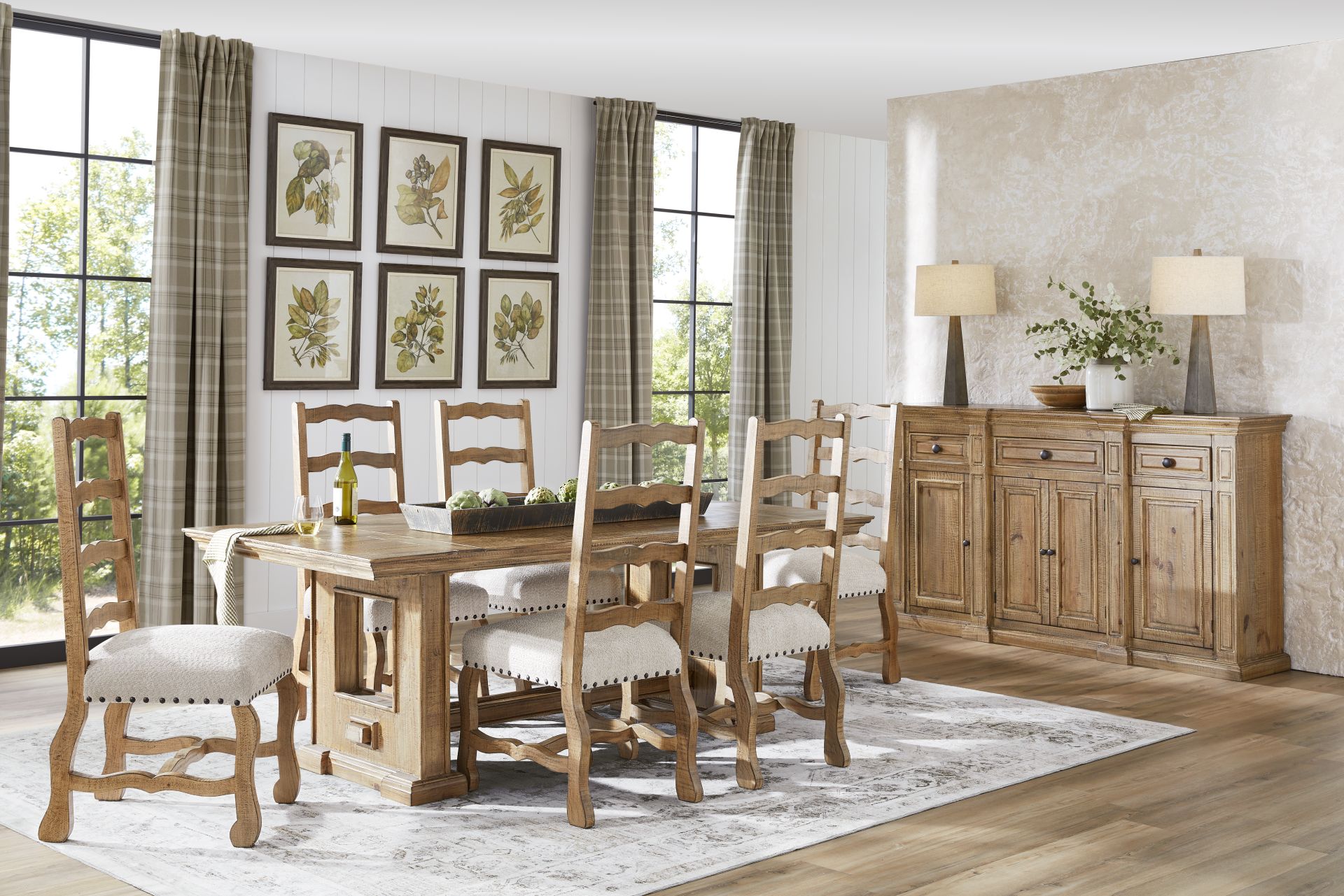 Briar Hill Natural 5 Pc Dining Room - Image 1