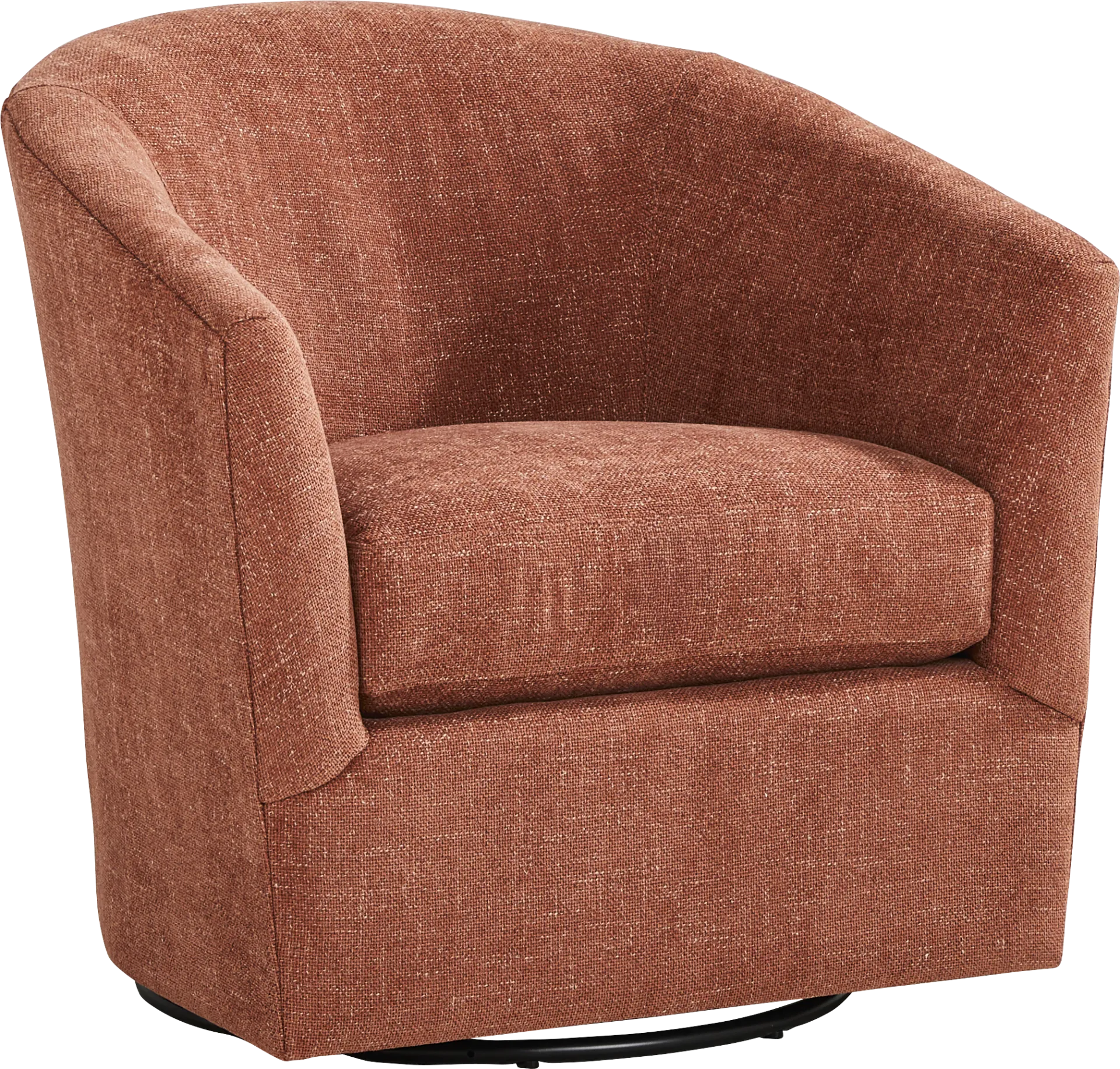 Soho Place Russet Swivel Chair - Image 1