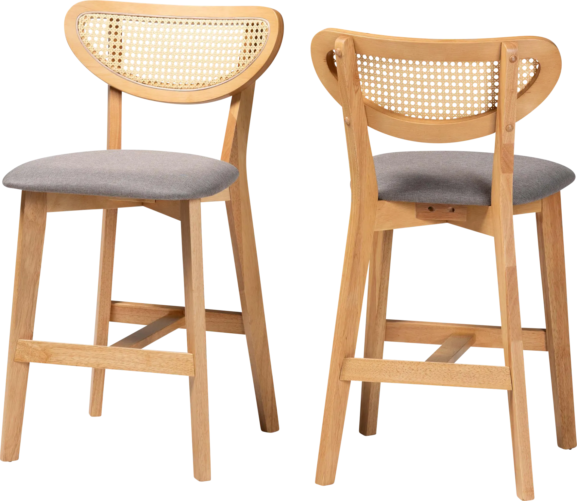 Hartzler Light Brown Counter Stool, Set of 2 - Image 1
