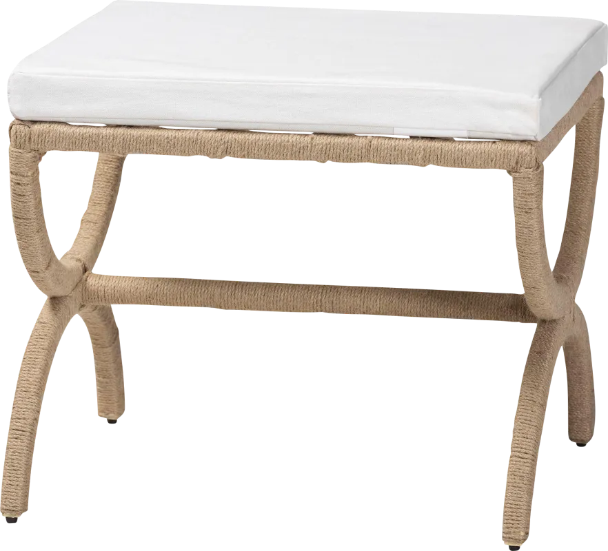 Lemhi Brown Ottoman