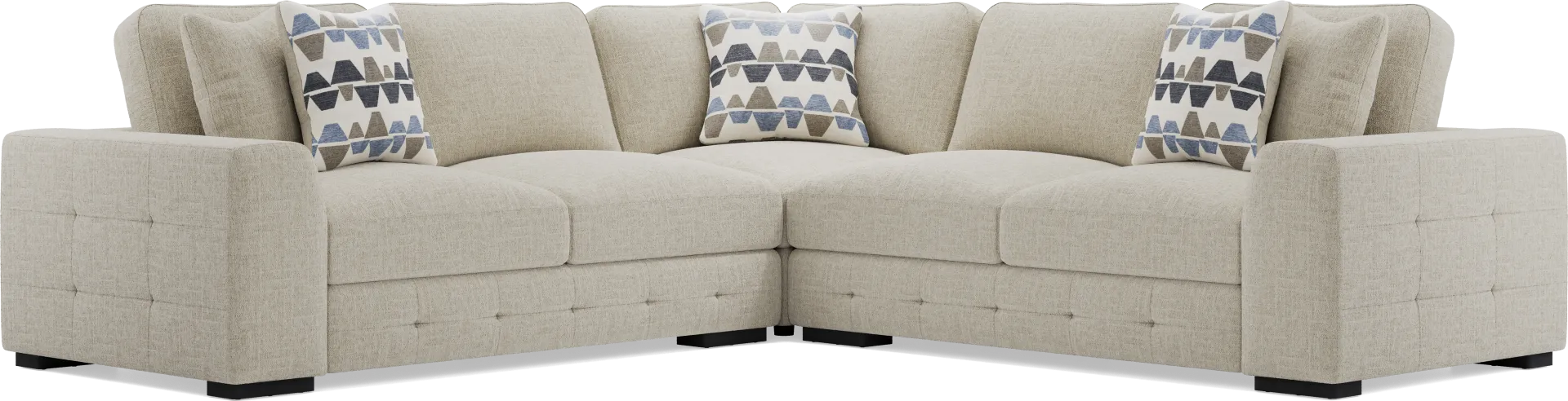 Marcola Sand 3 Pc Sectional - Image 1