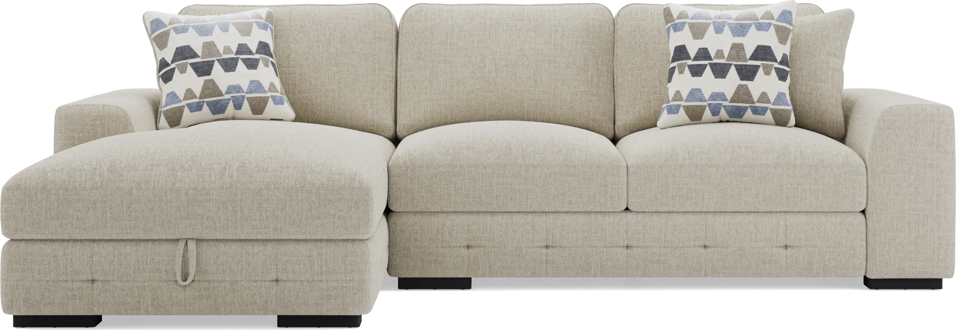 Marcola Sand 2 Pc Sleeper Sectional - Image 1