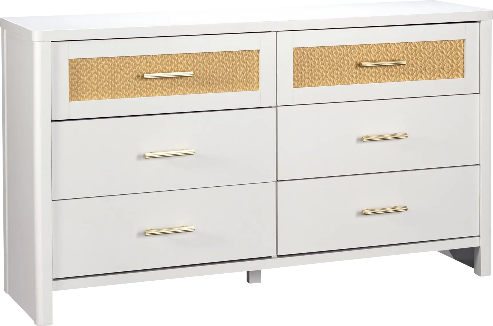 Tigerbank White Dresser
