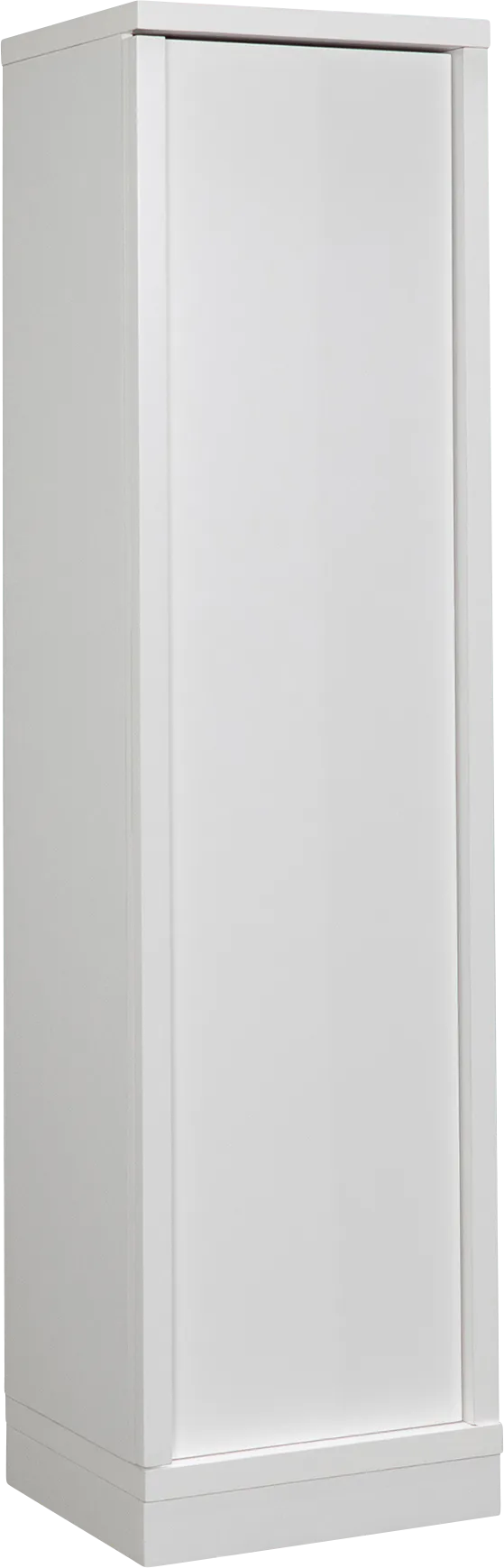 Ironhouse White Storage Cabinet - Image 1