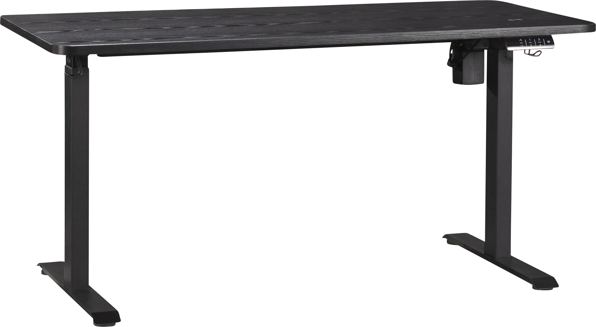 Maplelife Black Adjustable Height Desk - Thumbnail - Image 1