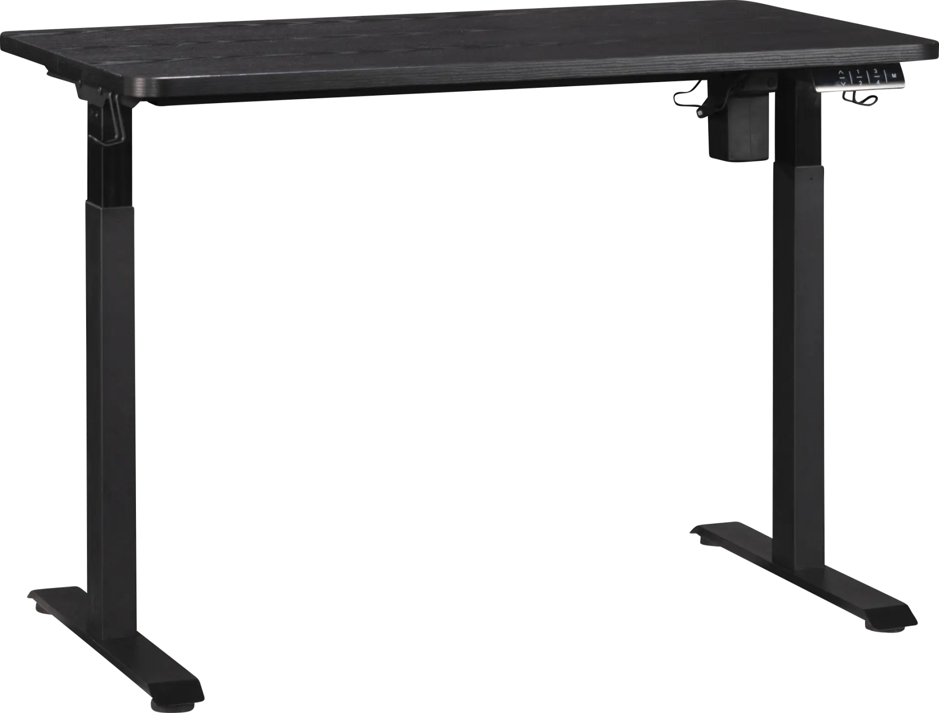 Globalgold Black Adjustable Height Desk