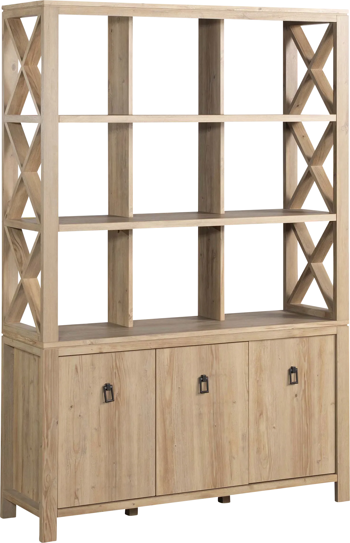 Rootstone Brown Bookcase - Image 1