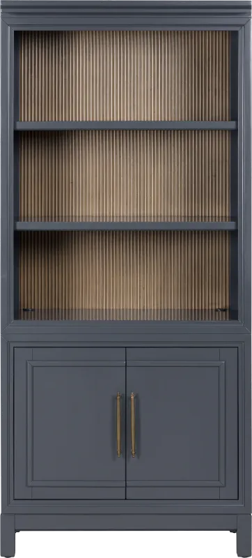 Albion Blue Bookcase
