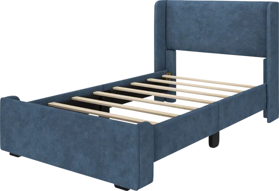 Kids Haso Blue Twin Bed