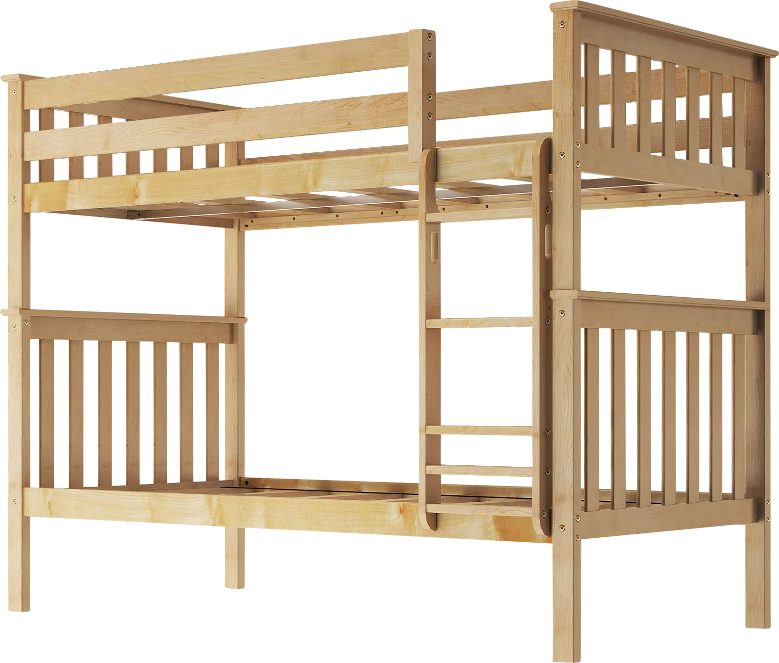 Kids Lilose I Natural Twin/Twin Bunk Bed - Thumbnail - Image 1
