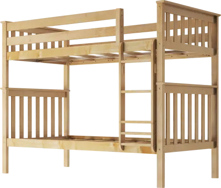 Kids Lilose I Natural Twin/Twin Bunk Bed