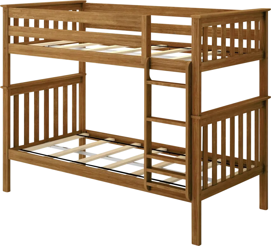 Kids Lilose I Pecan Twin/Twin Bunk Bed