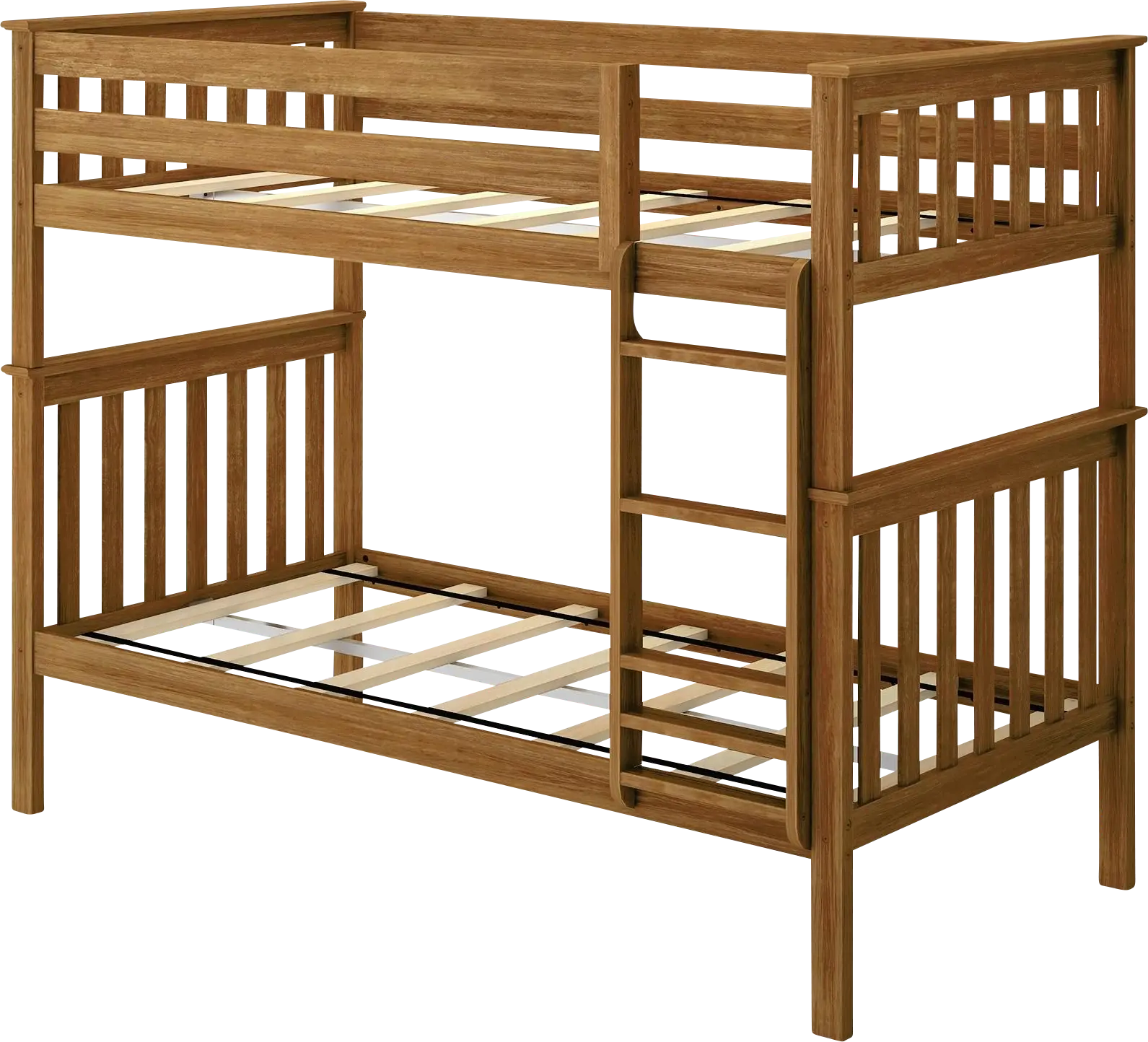 Kids Lilose I Pecan Twin/Twin Bunk Bed