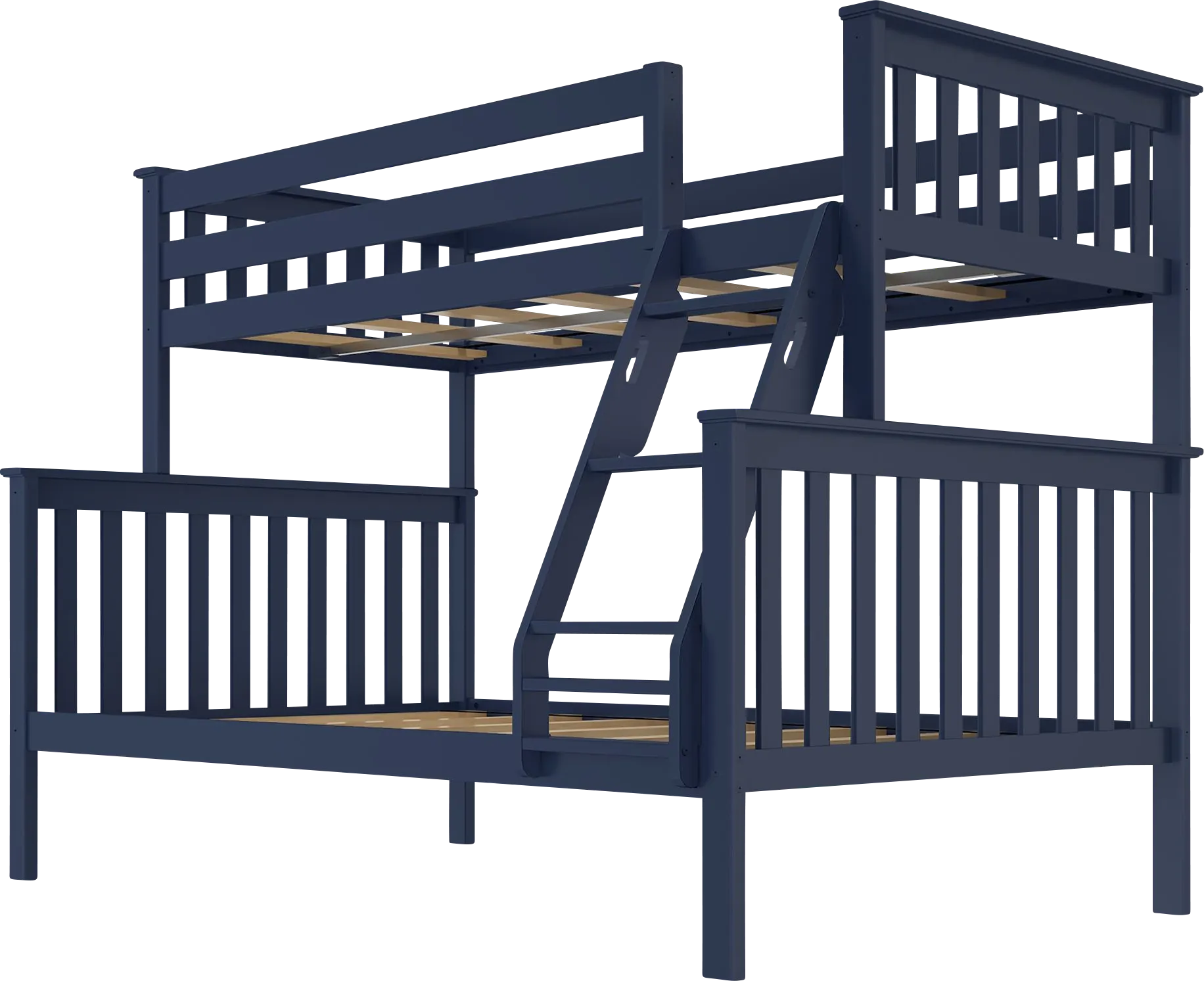 Kids Lilose II Blue Twin/Full Bunk Bed - Thumbnail - Image 1
