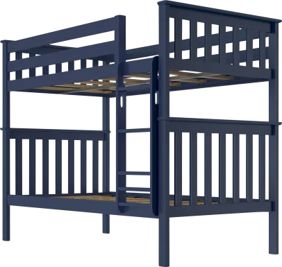 Kids Lilose I Blue Twin/Twin Bunk Bed
