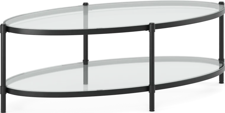 Alva Black Cocktail Table