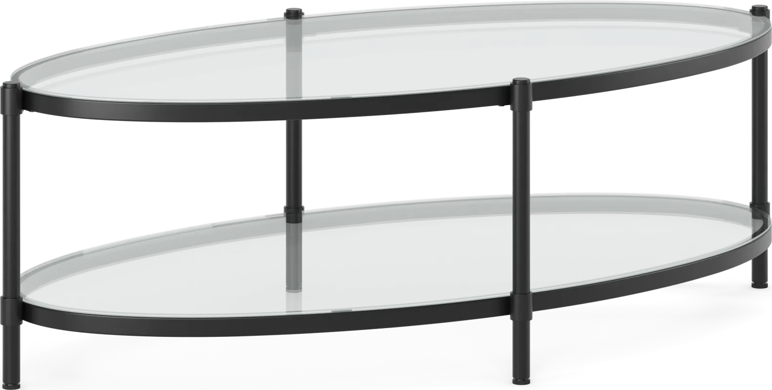 Alva Black Cocktail Table