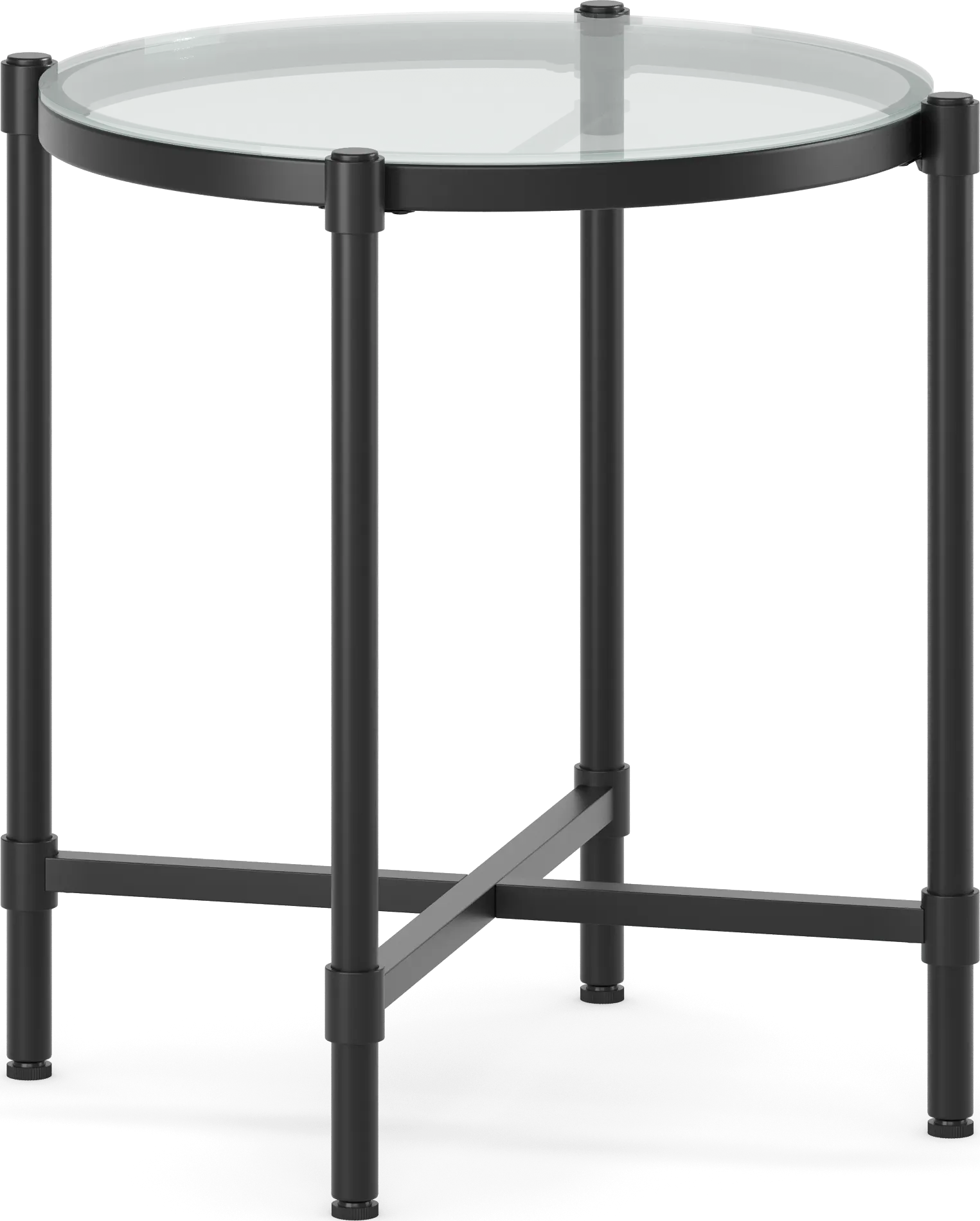 Alva Black End Table - Thumbnail - Image 1