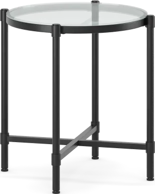 Alva Black End Table