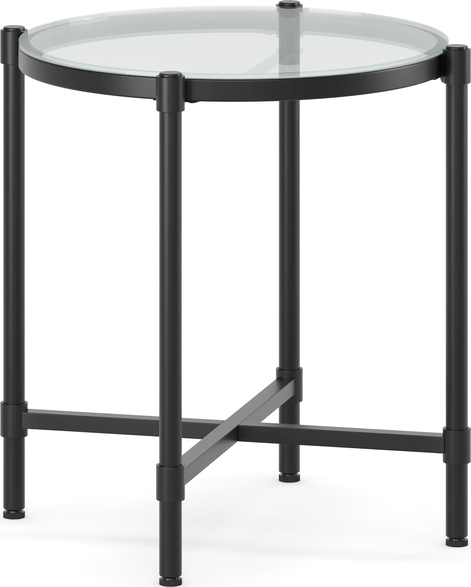 Alva Black End Table