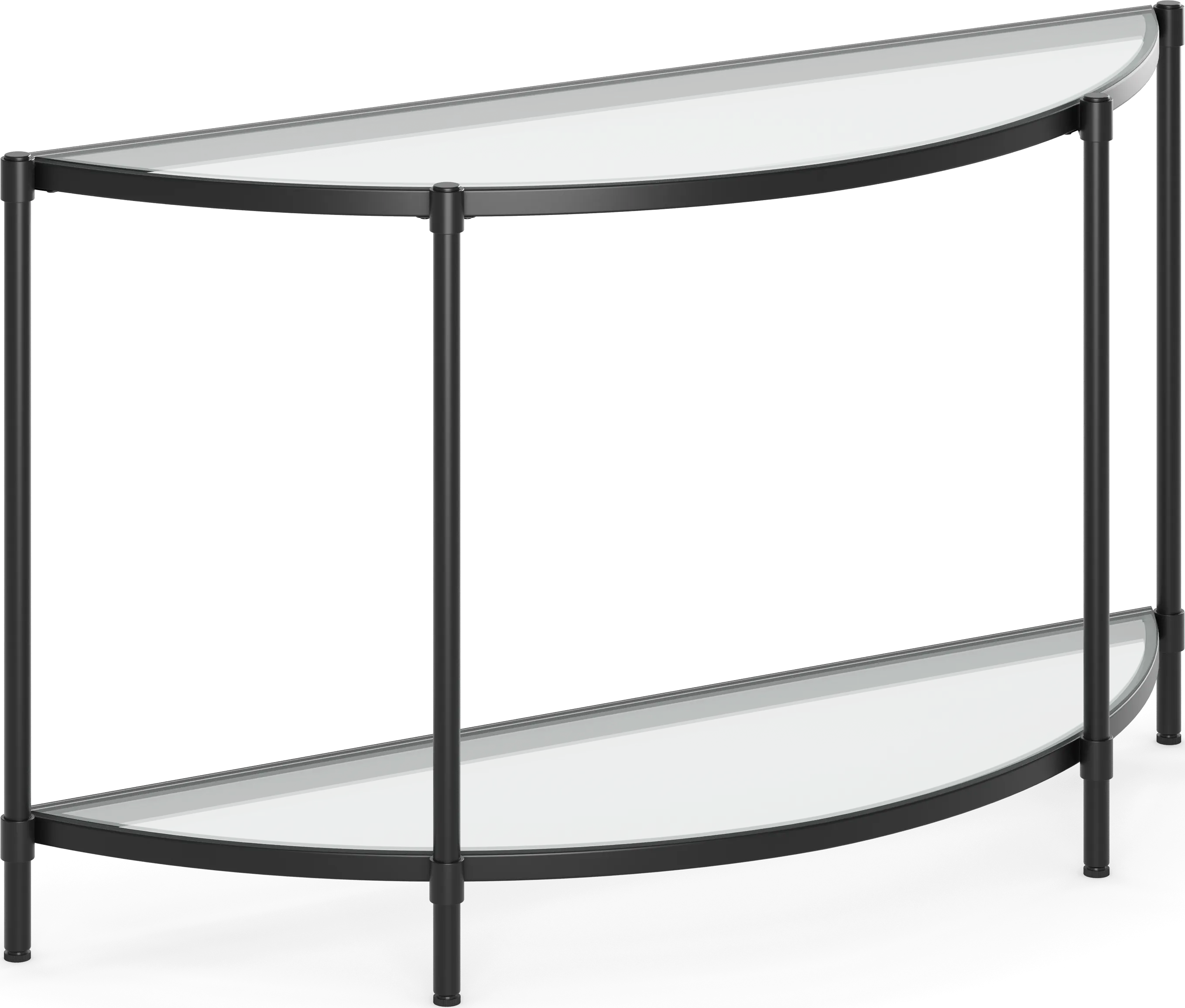 Alva Black Sofa Table - Thumbnail - Image 1