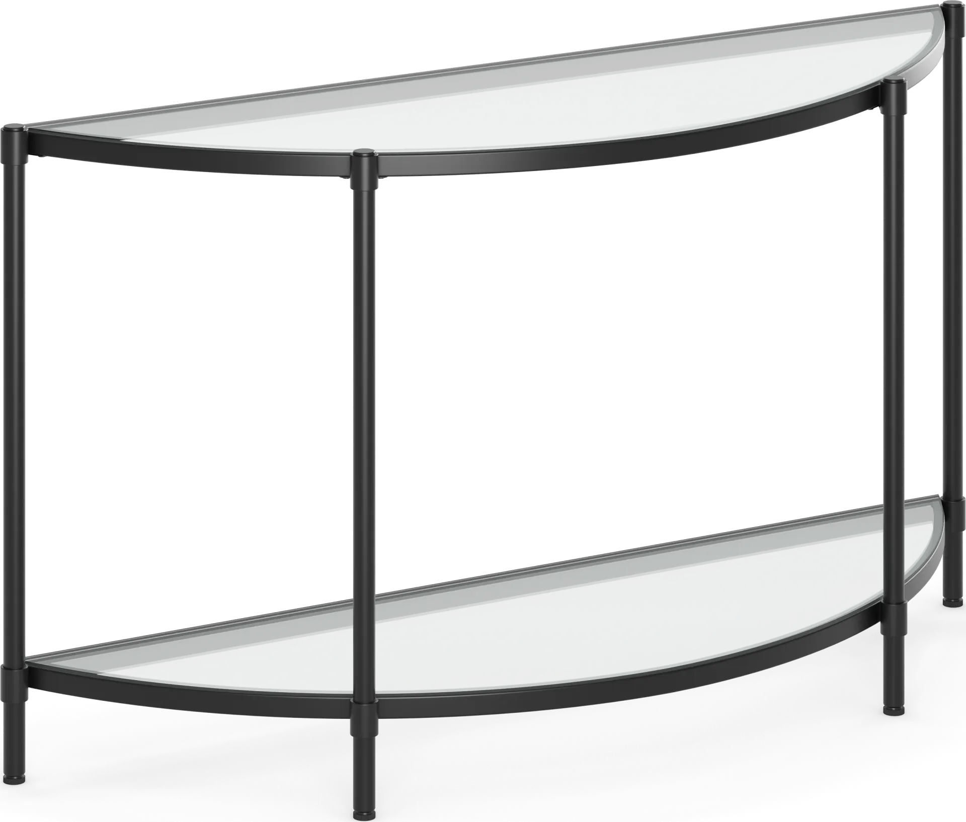 Alva Black Sofa Table - Image 1