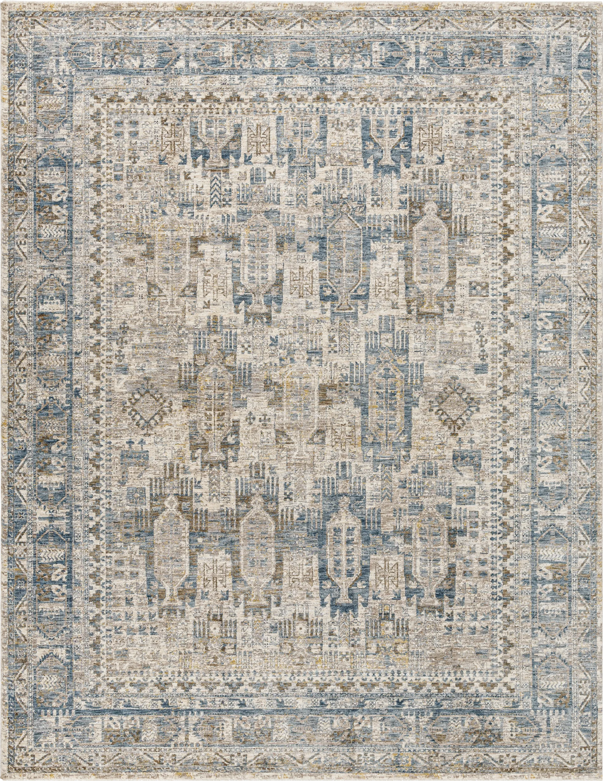 Falworth Blue 5' x 7'5 Rug - Image 1