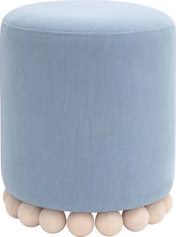 Fosbak II Blue Ottoman