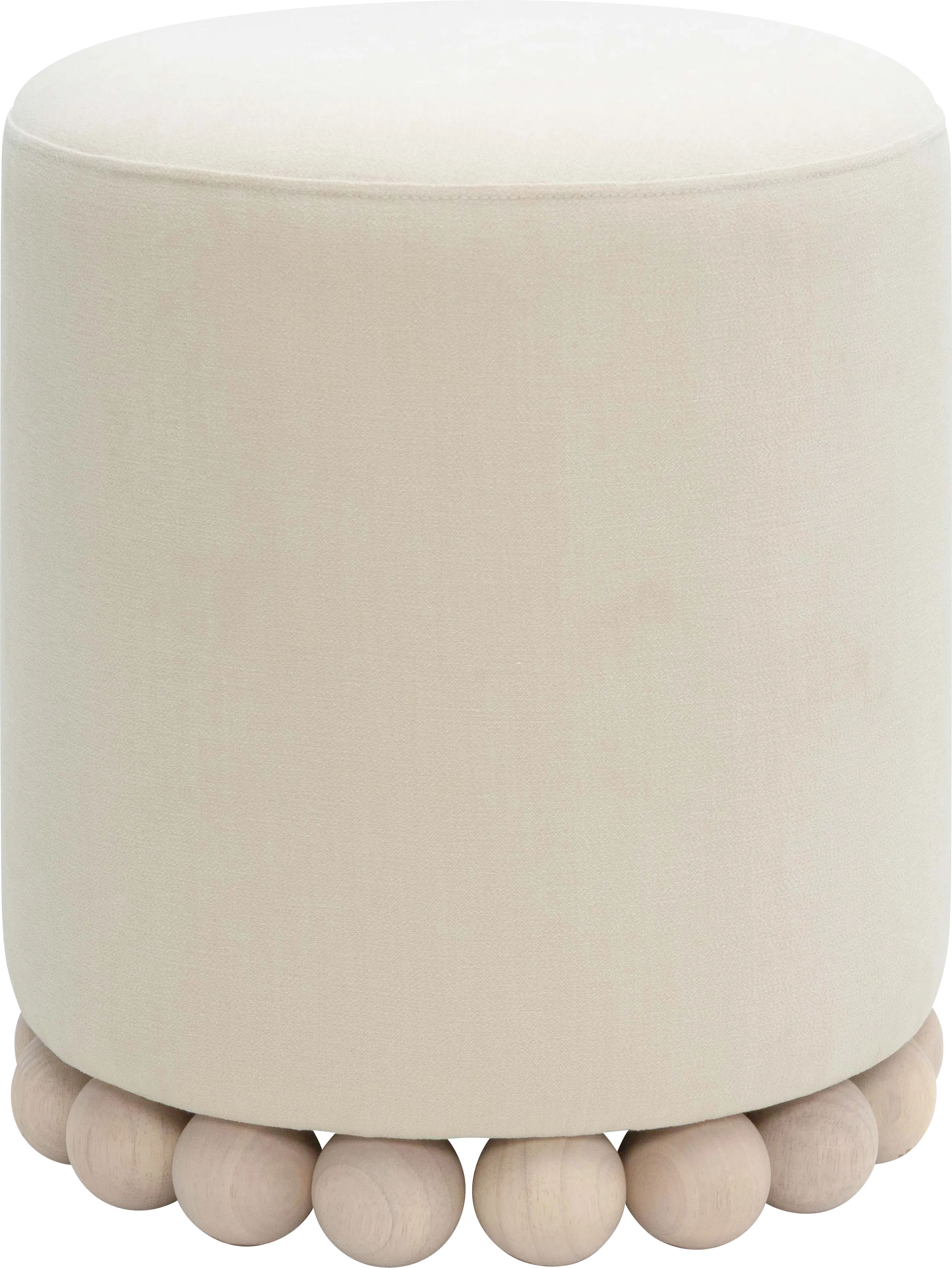 Fosbak II Cream Ottoman