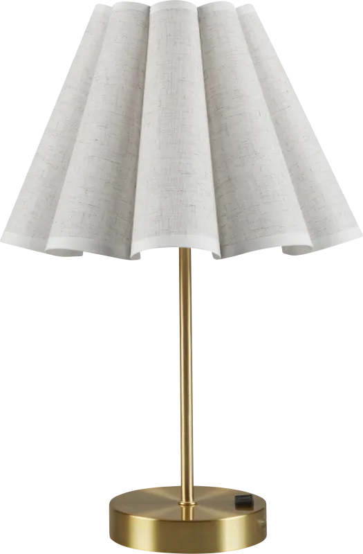 Hazlett Oaks Gold Lamp