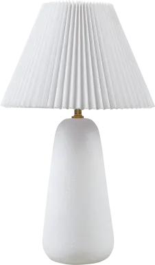Chalmersr Bend White Lamp