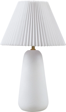 Chalmersr Bend White Lamp