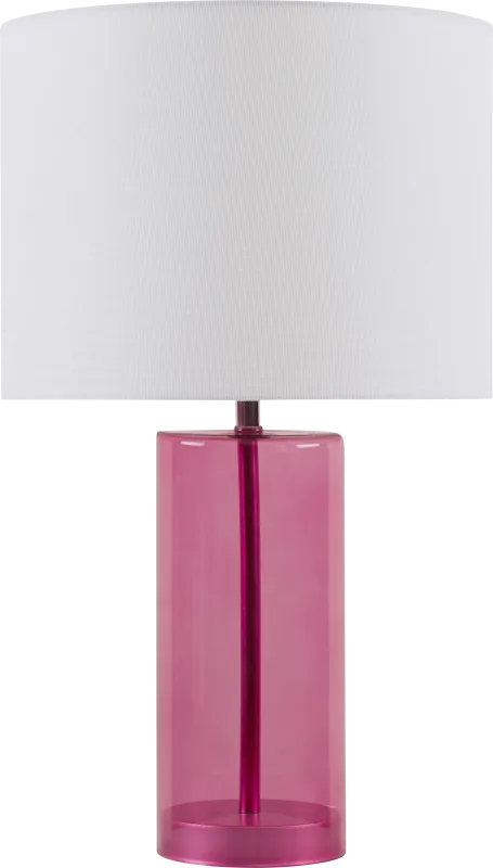 Pryor Road Pink Lamp