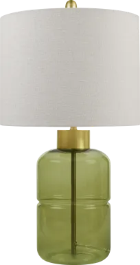 Lawton View Green Lamp
