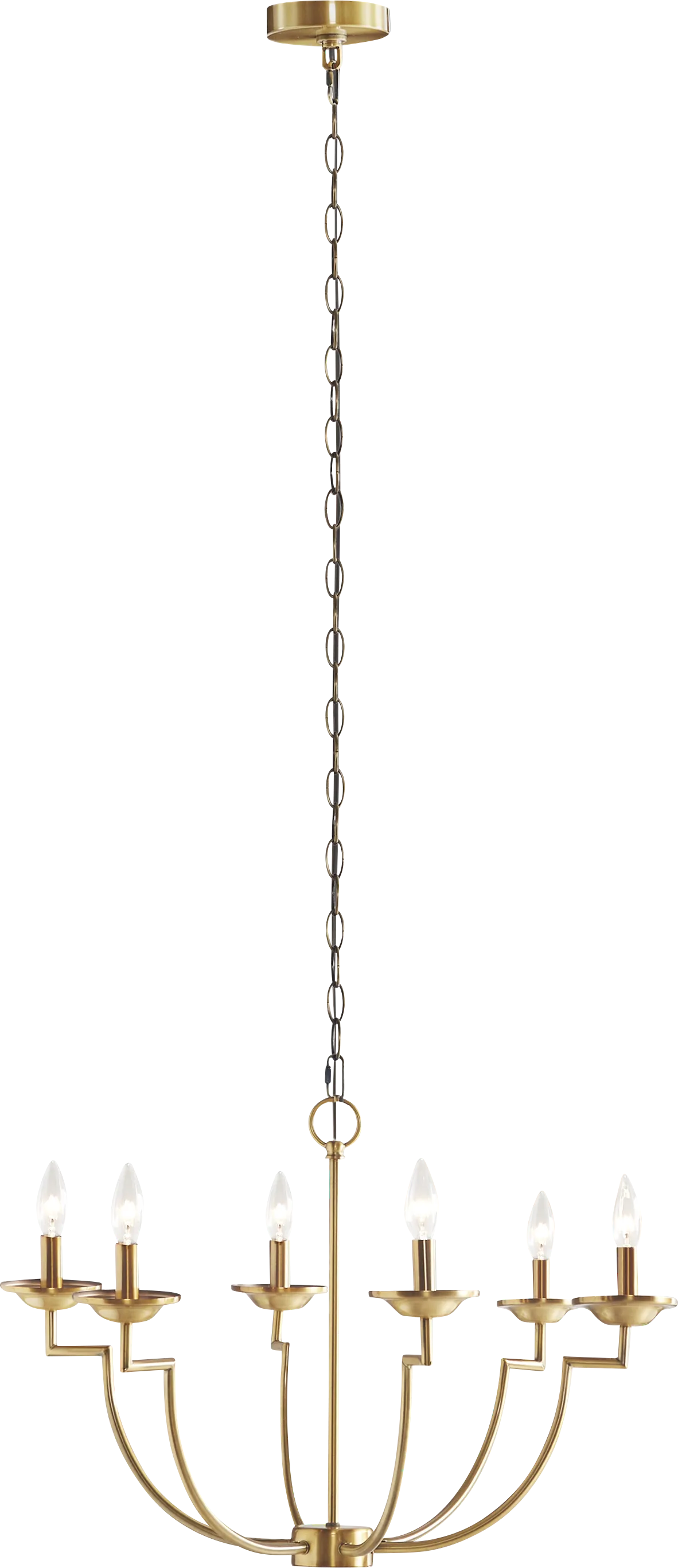 Alwar Home Gold Chandelier - Image 1