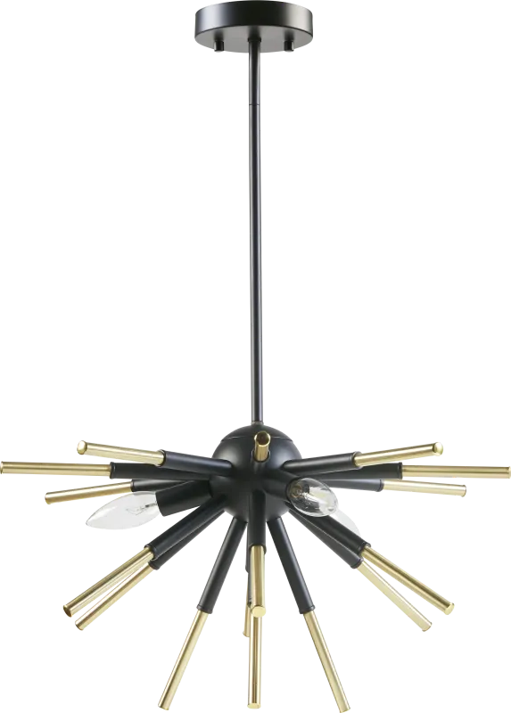 Grotto View Black Chandelier