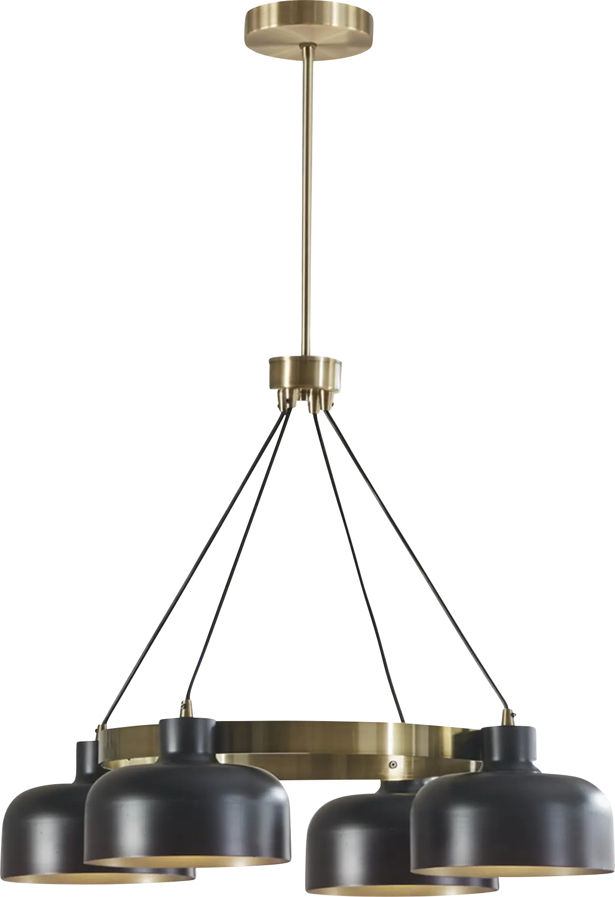 Cicotte Park Black Chandelier