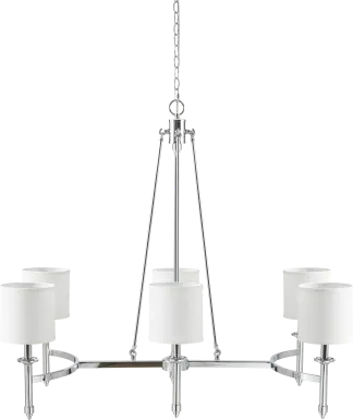 Cascade Hills Silver Chandelier